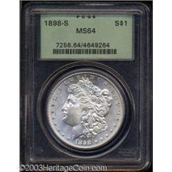 1898-S $1 MS64 PCGS.