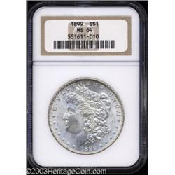 1899 $1 MS64 NGC.