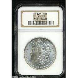 1899 $1 MS65 NGC.