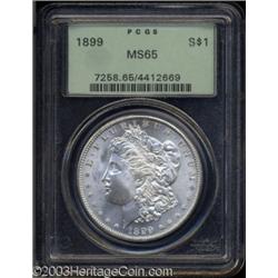 1899 $1 MS65 PCGS.