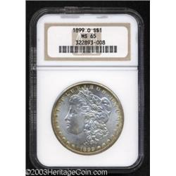 1899-O $1 MS65 NGC.