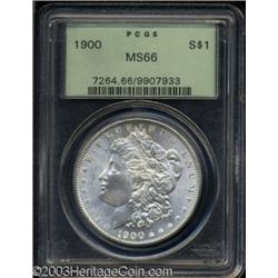 1900 $1 MS66 PCGS.