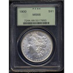 1900 $1 MS66 PCGS.