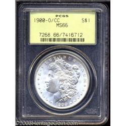 1900-O/CC $1 MS66 PCGS.