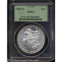 1900-S $1 MS64 PCGS.