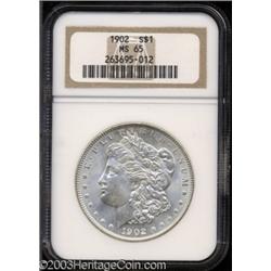 1902 $1 MS65 NGC.