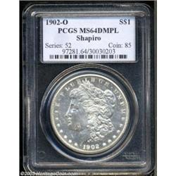 1902-O $1 MS64 Deep Mirror Prooflike PCGS.
