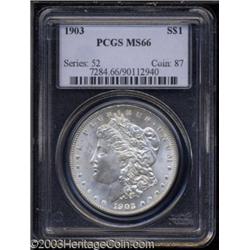 1903 $1 MS66 PCGS.