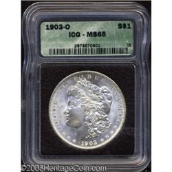 1903-O $1 MS65 ICG.