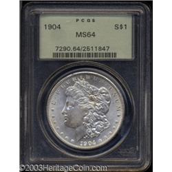 1904 $1 MS64 PCGS.