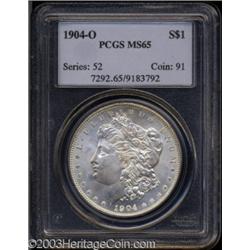 1904-O $1 MS65 PCGS.