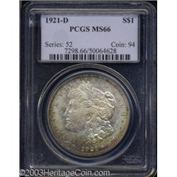 1921-D $1 MS66 PCGS.