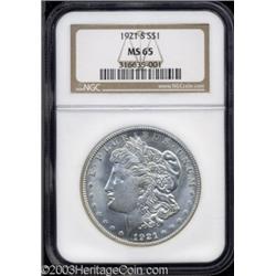 1921-S $1 MS65 NGC.