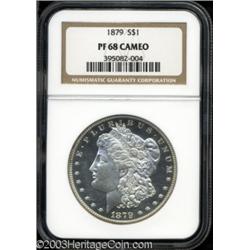 1879 $1 PR68 Cameo NGC.