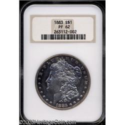 1883 $1 PR62 NGC.