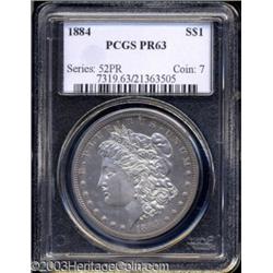 1884 $1 PR63 PCGS.