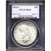 Image 1 : 1923-S $1 MS64 PCGS.