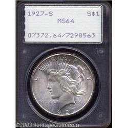 1927-S $1 MS64 PCGS.