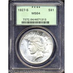 1927-S $1 MS64 PCGS.