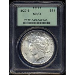 1927-S $1 MS64 PCGS.