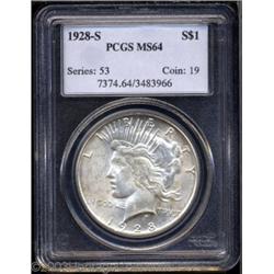 1928-S $1 MS64 PCGS.