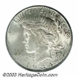 1934-S $1 MS64 PCGS.