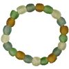 Image 1 : Recycled Rainbow Pearl Glass Bracelet - Global Mamas