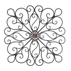 Iron Scrollwork Wall Decor