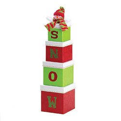 Snow Holiday Gift Boxes