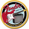 Image 1 : FENDER GUITARS METAL SIGN