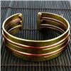 Image 1 : Copper and Brass Architecture Cuff - Brass Images (C)
