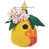 Image 1 : Felt Birdhouse - Pear - Wild Woolies