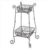 Image 1 : Wire Basket Plant Stand