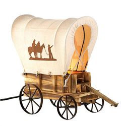 Western Wagon Table Lamp