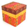 Image 1 : Hand-Painted Cube Candle - Bongazi Design - Nobunto