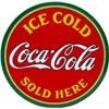 Image 1 : COCA COLA METAL SIGN
