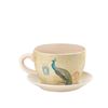Image 1 : Peacock Teacup Planter