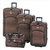 Image 1 : Leopard Print Luggage Ensemble