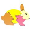 Image 1 : Wooden Bunny Puzzle - Matr Boomie