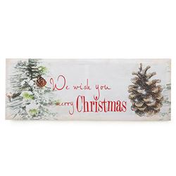 Christmas Tidings Led Wall Art