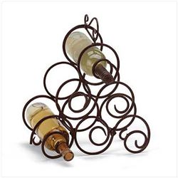 Scrollwork Wine Rack