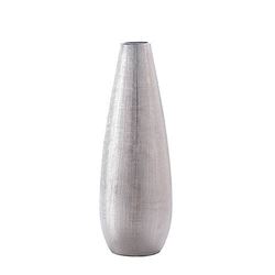 Zeal Silver Tall Vase
