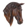 Image 1 : Chestnut Horse Bust Plaque
