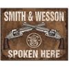 Image 1 : SMITH AND WESSON METAL SIGN