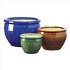 Image 1 : Jewel-Tone Flower Pot Trio