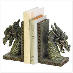 Fierce Dragon Bookends