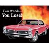 Image 1 : GTO METAL SIGN