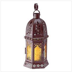 Yellow Moroccan Lantern