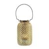 Image 1 : Golden Diamond Candle Lantern