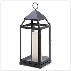 Lg Contemporary Candle Lantern